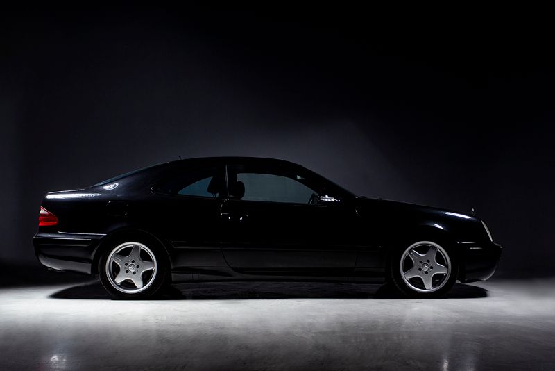 Usado Mercedes CLK55 AMG AMG 354 CV (260 kW) 2000 Negro Coupe