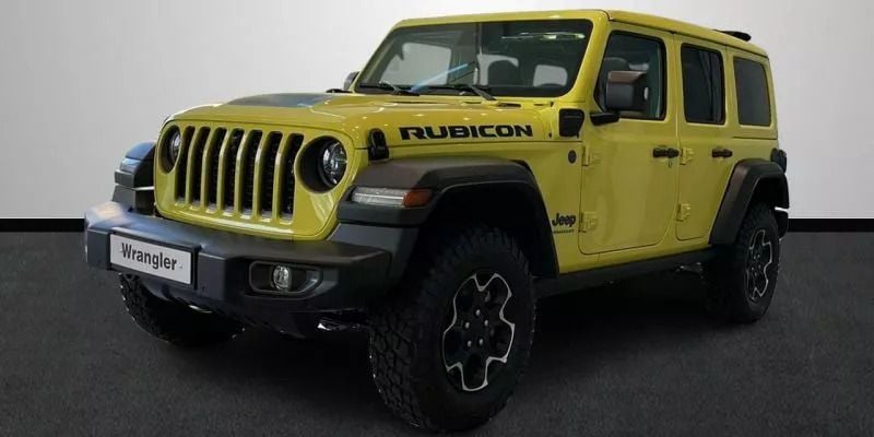 Amarillo Nuevo 2025 Jeep Wrangler Rubicon SUV | 77.299 € (Precio justo) - Imagen 1/4