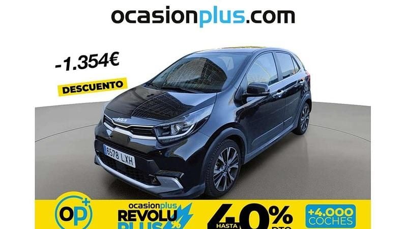 Usado Kia Picanto X-Line 101 CV (74 kW) 2022 Negro Utilitario