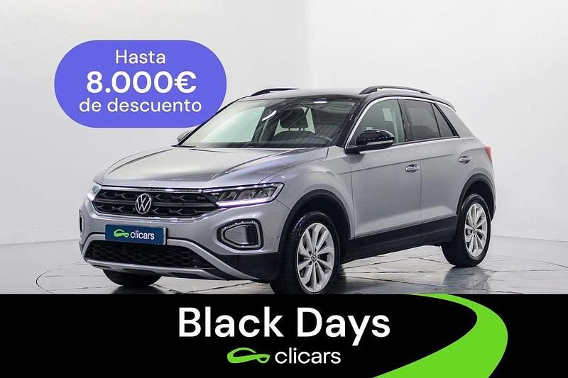 Plateado Usado 2022 VW T-Roc Life SUV | 20.490 € (Precio justo) - Imagen 1/4