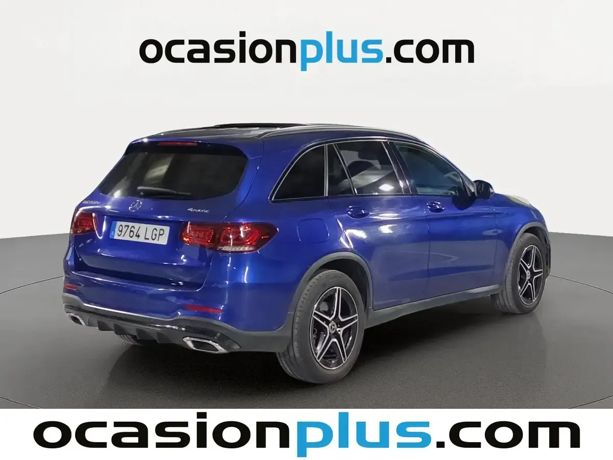 Usado Mercedes GLC200 AMG 163 CV (119 kW) 2020 Azul SUV