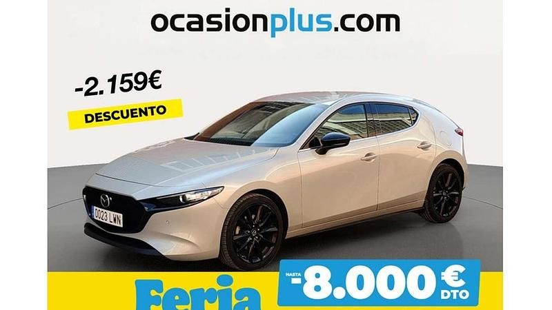 Gris Usado 2022 Mazda 3 Homura-Line Utilitario | 21.591 € (Buen precio) - Imagen 1/4