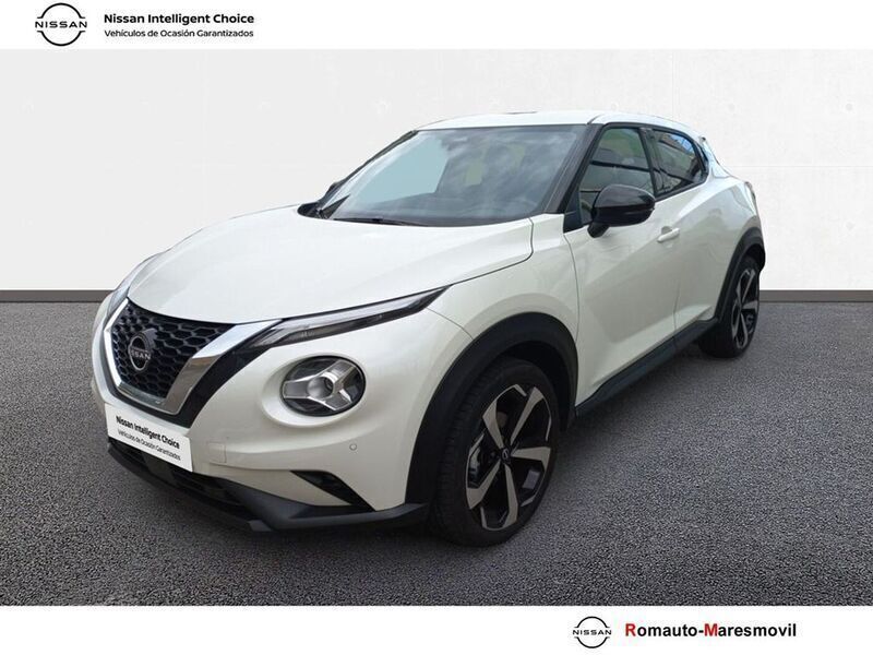 Lunar white (metalizado) Usado 2023 Nissan Juke Tekna SUV | 24.500 € (Un poco caro) - Imagen 1/4