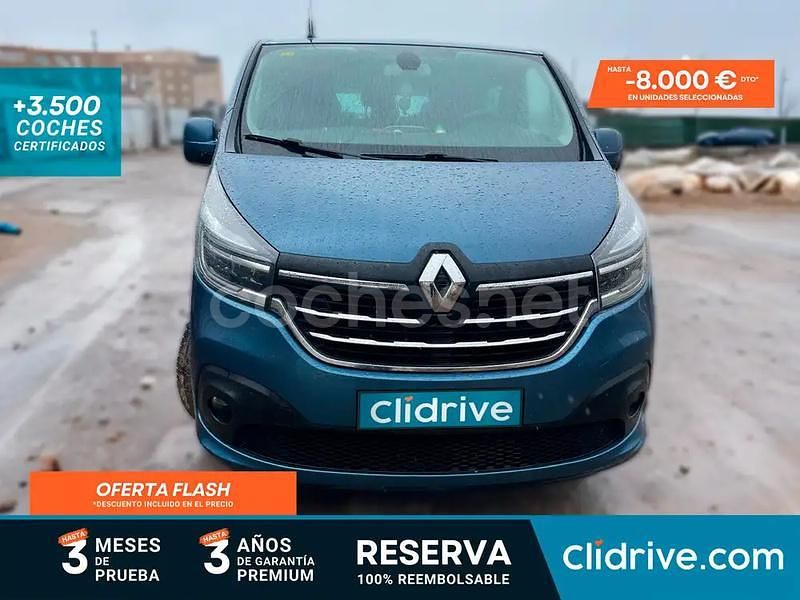 Azul Usado 2021 Renault Trafic Monovolumen | 22.390 € (Caro) - Imagen 1/3