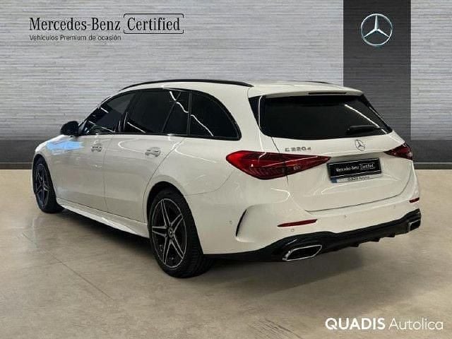 Usado Mercedes C220 200 CV (147 kW) 2024 Blanco polar