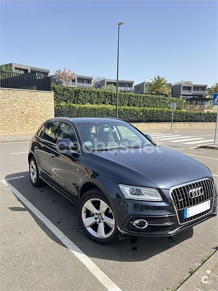 Begagnad Audi Q5 S-Line 190 HK (139 kW) 2017 Blå SUV