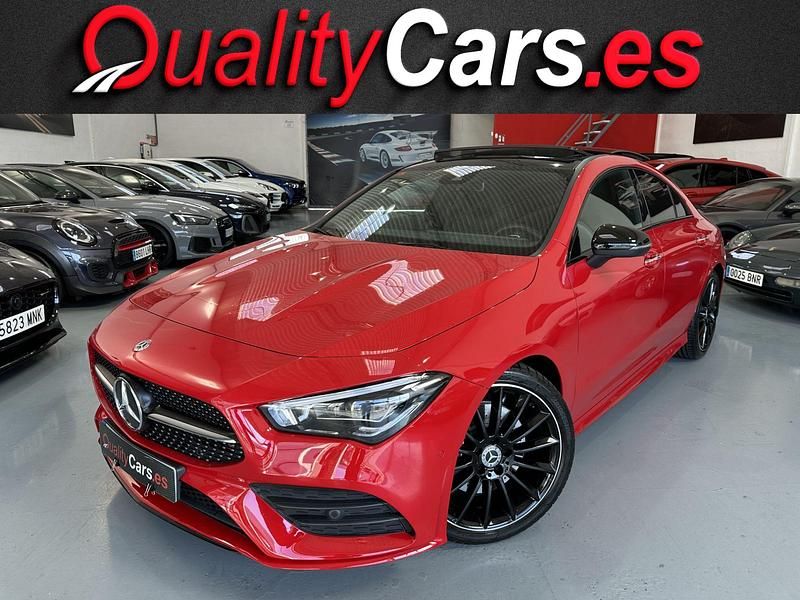 Usado Mercedes CLA200 156 CV (114 kW) 2019 Rojo Berlina