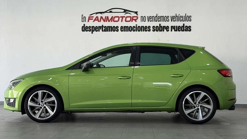 Usado Seat Leon ST FR 150 CV (110 kW) 2016 Verde Familiar