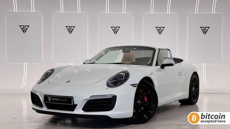 Blanco Usado 2017 Porsche 911 Carrera Cabriolet Descapotable | 106.900 € (Precio justo) - Imagen 1/4