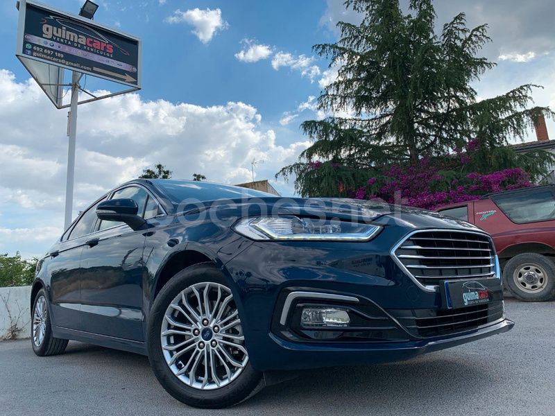 Azul Usado 2021 Ford Mondeo Titanium Berlina | 16.900 € (Precio justo) - Imagen 1/4