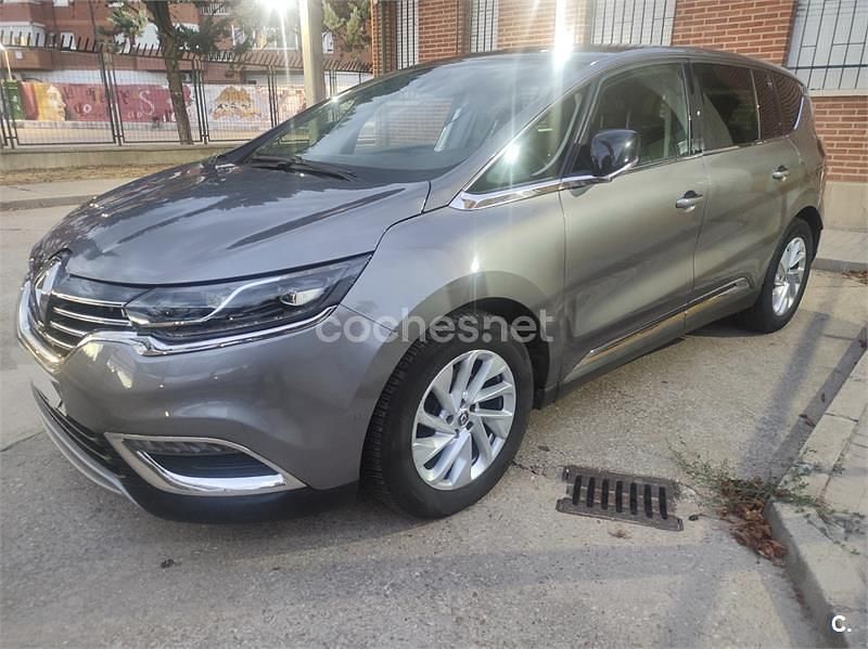 Gris / plata Usado 2016 Renault Espace Zen Monovolumen | 15.000 € (Precio justo) - Imagen 1/4