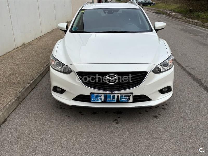 Usado Mazda 6 Style 150 CV (110 kW) 2014 Blanco Familiar