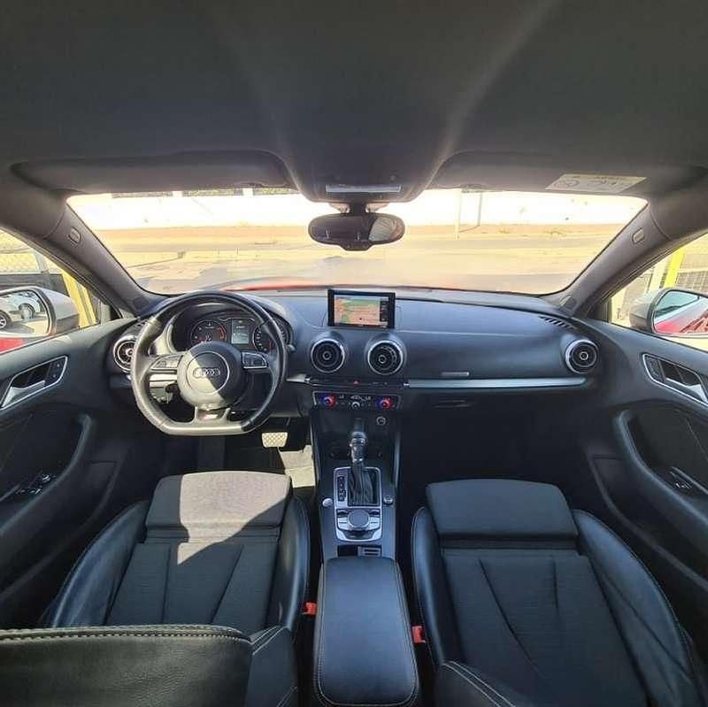 Usado Audi A3 S-Line 184 CV (135 kW) 2015 Rojo Utilitario