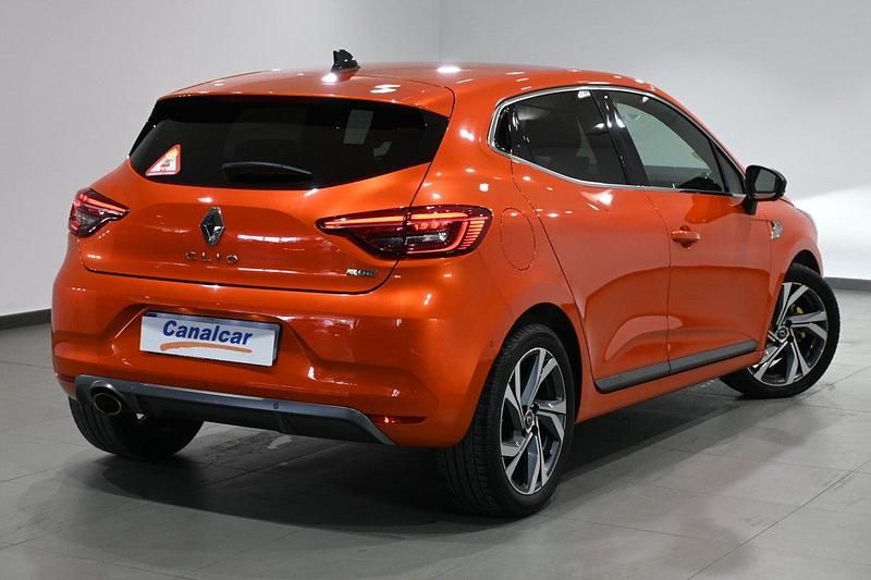Usado Renault Clio V RS Line 130 CV (95 kW) 2020 Naranja
