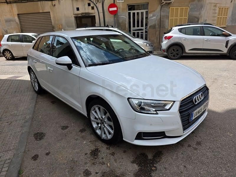 Usado Audi A3 150 CV (110 kW) 2017 Blanco Berlina