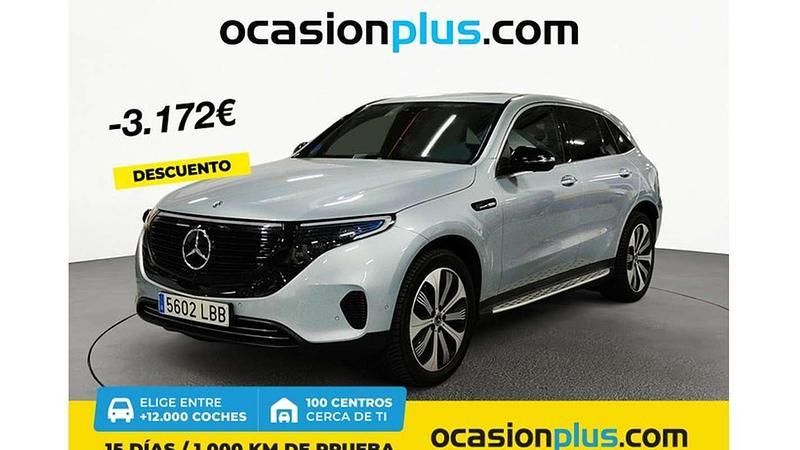 Plateado Usado 2019 Mercedes EQC400 SUV | 31.091 € (Precio justo) - Imagen 1/4
