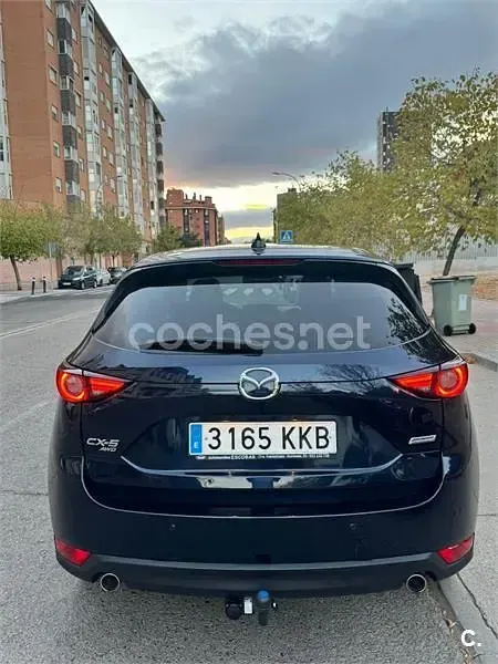 Brugt Mazda CX-5 Sky 184 HK (135 kW) 2018 Blå SUV