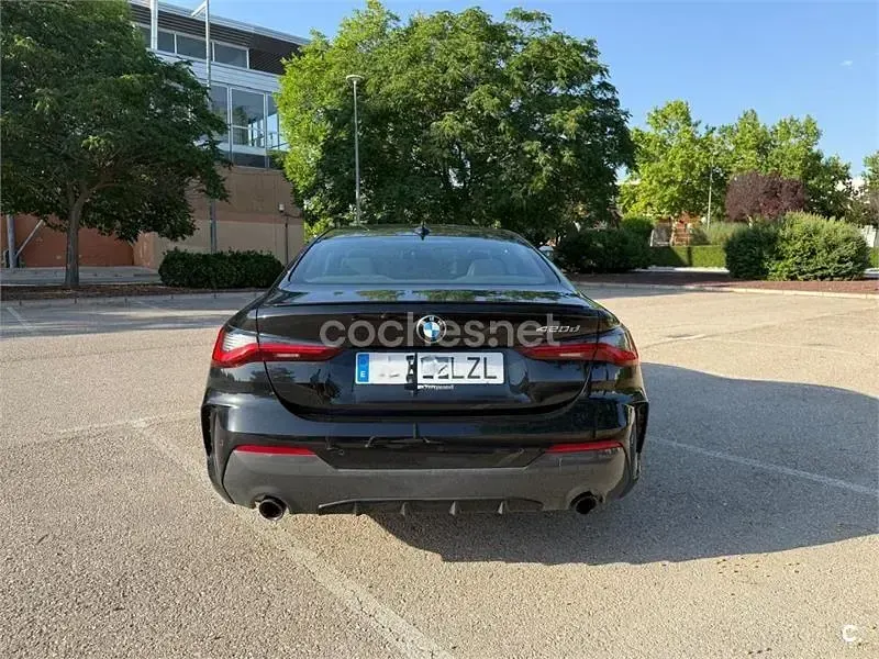 Usado BMW 420 M Sport 190 CV (139 kW) 2022 Negro Coupe