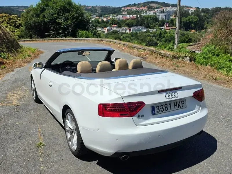 Usado Audi A5 Cabriolet 204 CV (150 kW) 2012 Blanco Descapotable