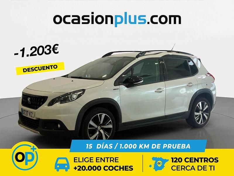 Usado Peugeot 2008 GT-line 110 CV (80 kW) 2019 Blanco SUV