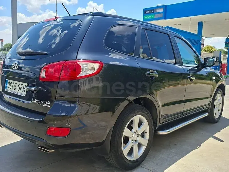 Usado Hyundai Santa Fe Style 155 CV (114 kW) 2008 Negro SUV