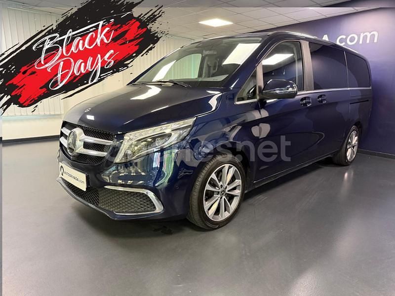 Azul Usado 2021 Mercedes V250 Avantgarde Monovolumen | 54.400 € (Precio justo) - Imagen 1/4