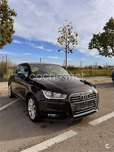 Usado Audi A1 95 CV (69 kW) 2017 Negro Berlina
