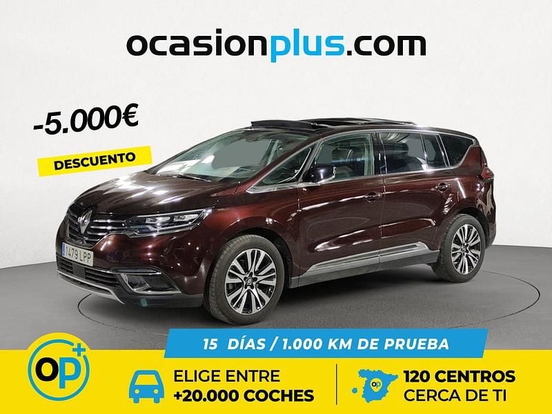 Rojo Usado 2021 Renault Espace Initiale Paris Monovolumen | 28.490 € (Precio justo) - Imagen 1/4