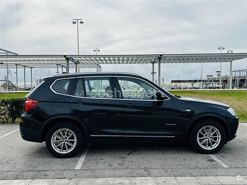 Usado BMW X3 177 CV (130 kW) 2010 Negro SUV