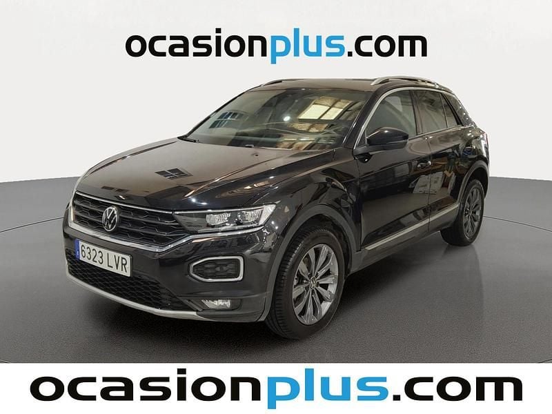 Usado VW T-Roc Sportline 150 CV (110 kW) 2021 Negro SUV