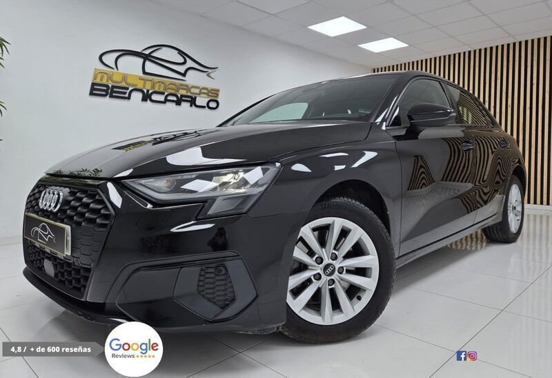 Negro Usado 2021 Audi A3 Advanced | 27.500 € (Caro) - Imagen 1/3