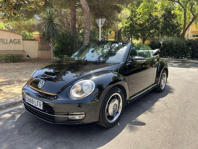 Negro Usado 2015 VW Beetle Karmann Descapotable | 14.400 € (Buen precio) - Imagen 1/4