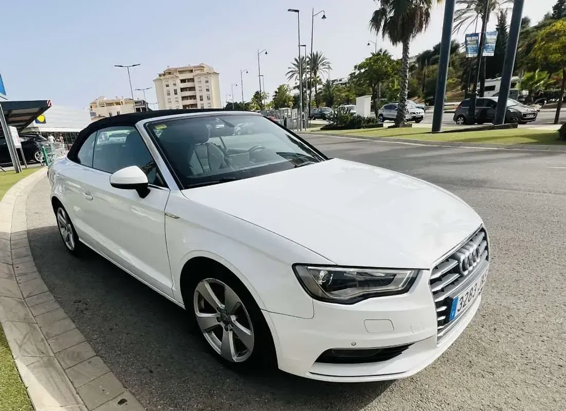 Usado Audi A3 Cabriolet 110 CV (80 kW) 2016 Blanco Descapotable