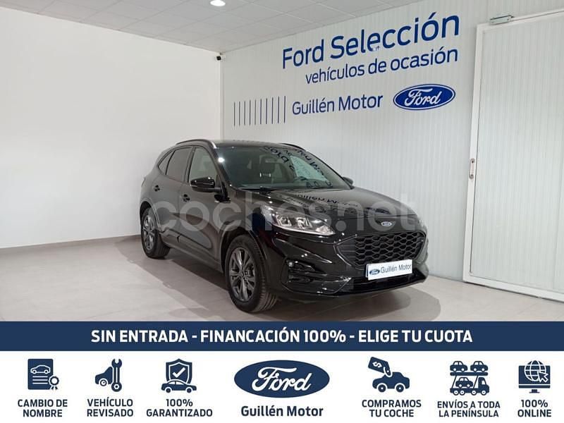 Gris / plata Usado 2022 Ford Kuga ST-Line SUV | 23.999 € (Un poco caro) - Imagen 1/4