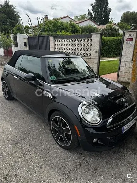 Usado Mini Cooper S Cabriolet 184 CV (135 kW) 2012 Negro Descapotable