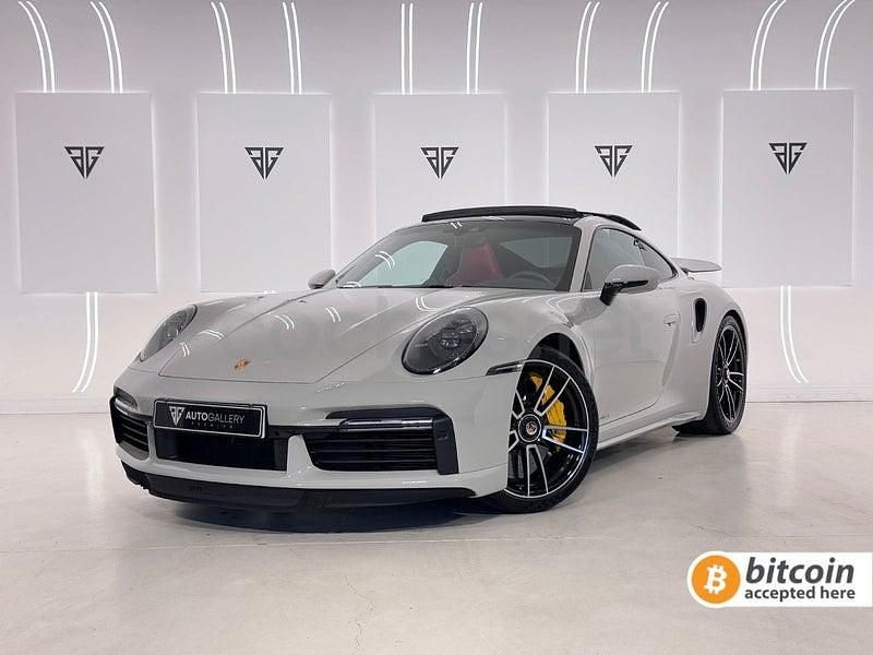 Usado Porsche 911 Turbo S 650 CV (478 kW) 2021 Gris / plata Coupe