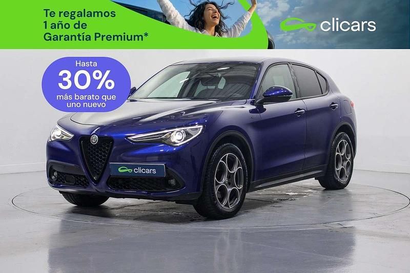 Usado Alfa Romeo Stelvio Sprint 190 CV (139 kW) 2022 Azul SUV