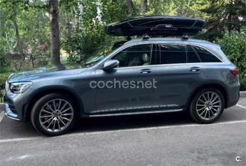 Usado Mercedes GLC220 170 CV (125 kW) 2020 Gris / plata SUV