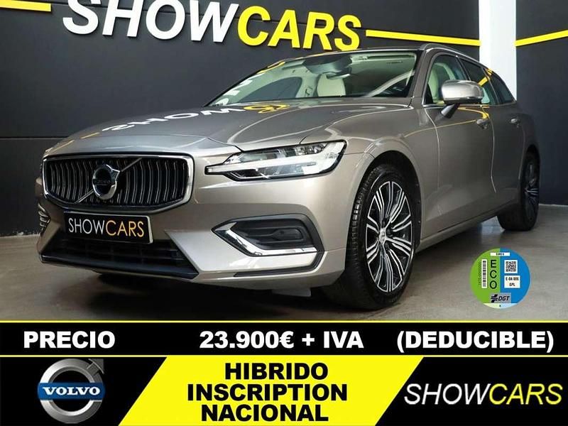 Usado Volvo V60 Inscription 197 CV (144 kW) 2022 Gris Familiar