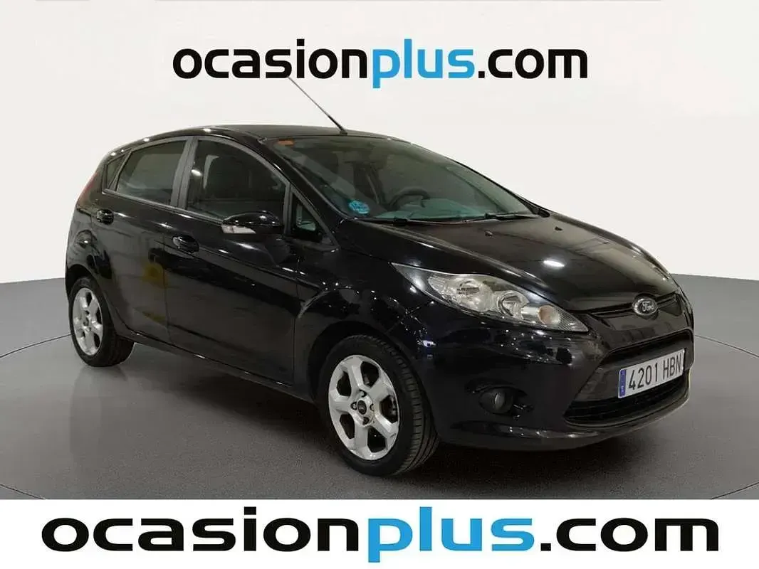 Usado Ford Fiesta Trend 82 CV (60 kW) 2011 Negro Utilitario