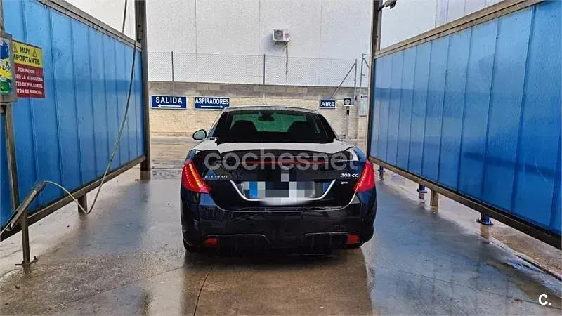 Usado Peugeot 308 CC Active 112 CV (82 kW) 2012 Negro Descapotable
