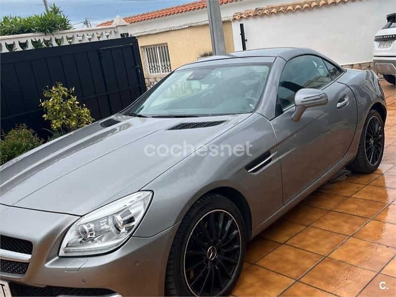 Usado Mercedes SLK250 204 CV (150 kW) 2012 Gris / plata Descapotable
