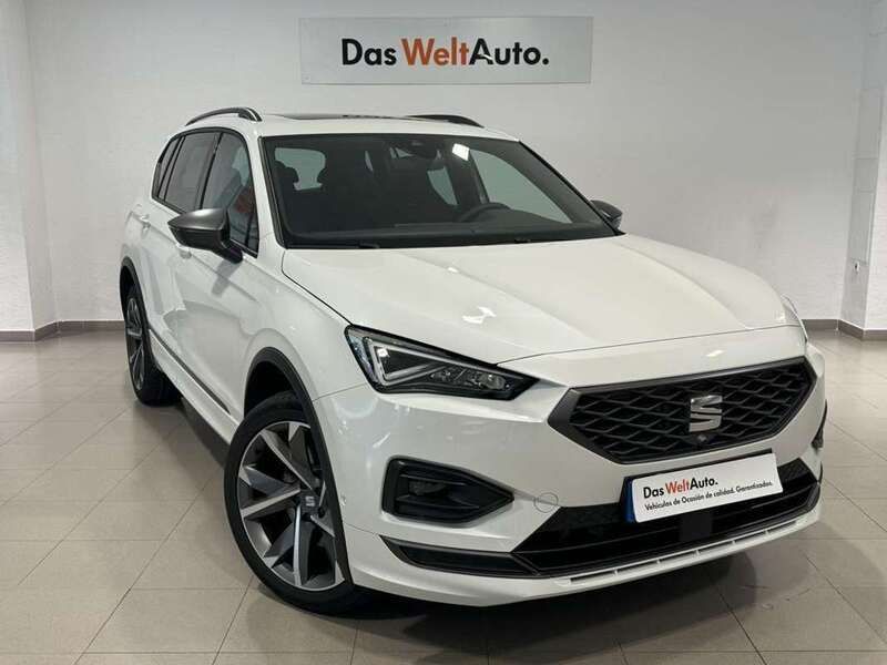 Blanco Usado 2022 Seat Tarraco FR SUV | 31.490 € (Precio justo) - Imagen 1/4