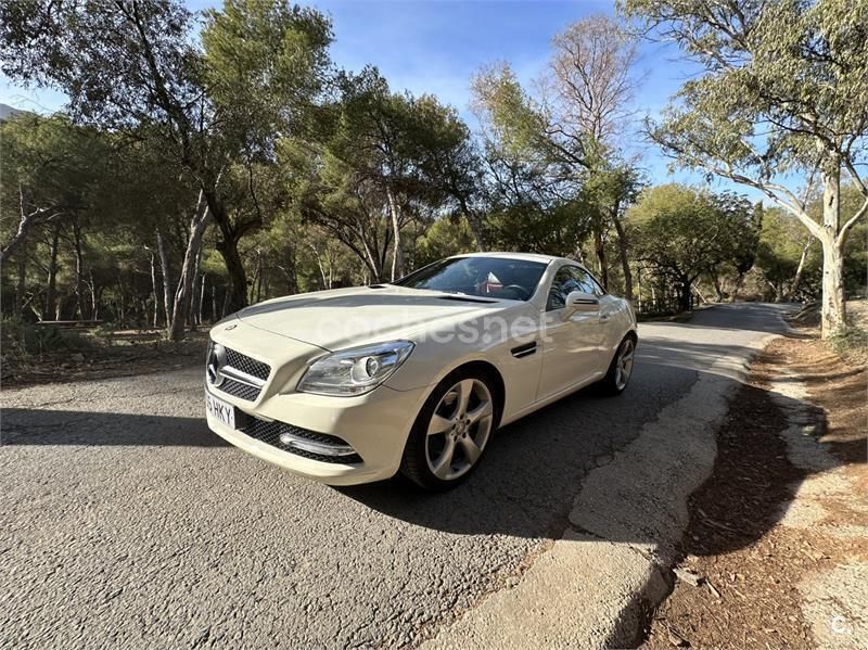 Usado Mercedes SLK250 204 CV (150 kW) 2012 Blanco Descapotable