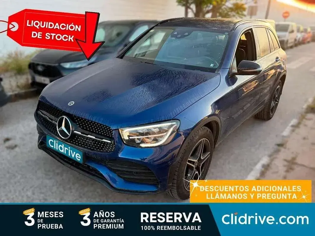 Occasion Mercedes GLC220 170 ch (125 kW) 2020 Bleue SUV