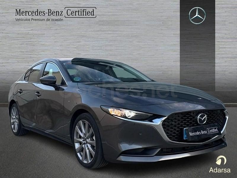 Usado Mazda 3 122 CV (89 kW) 2021 Gris / plata Berlina