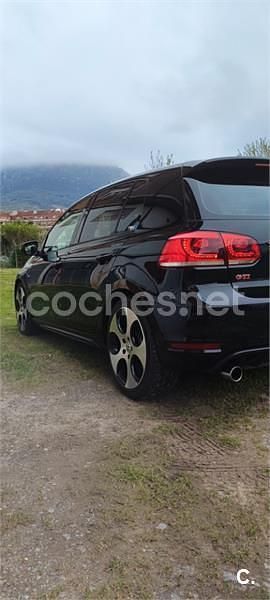 Usado VW Golf VI GTI 210 CV (154 kW) 2009 Negro Utilitario