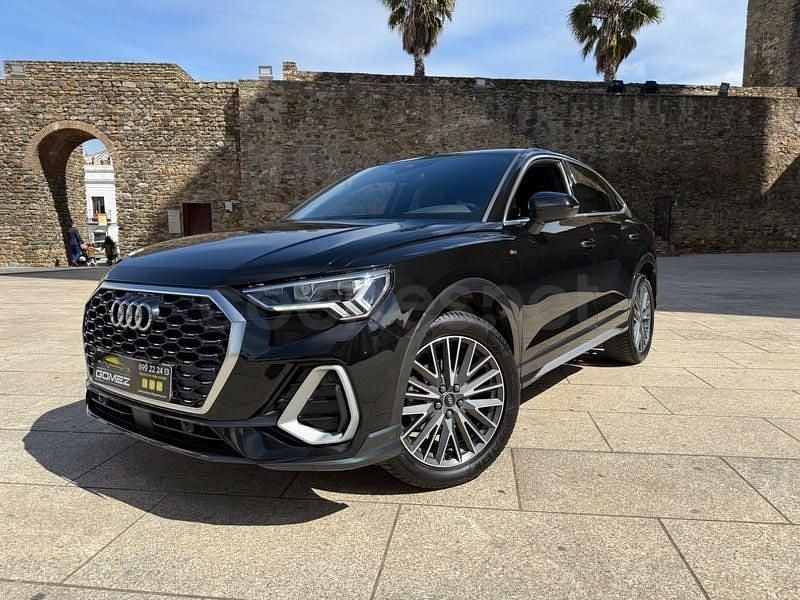 Usado Audi Q3 Sportback S-Line 150 CV (110 kW) 2021 Negro SUV
