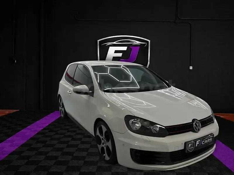 Usado VW Golf VI GTI 210 CV (154 kW) 2009 Blanco Utilitario