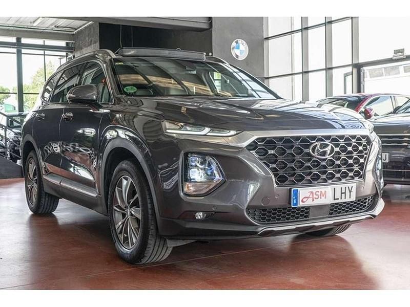 Usado Hyundai Santa Fe 200 CV (147 kW) 2020 Gris SUV